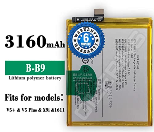 Image of Original B-B9 Battery for vivo V5 Plus /1611 / X9 / X9i / X9 Plus Battery with 6 Month Warranty****(P00123)