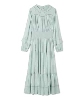 Amazon.co.jp: [セルフォード] レースインサートワンピース