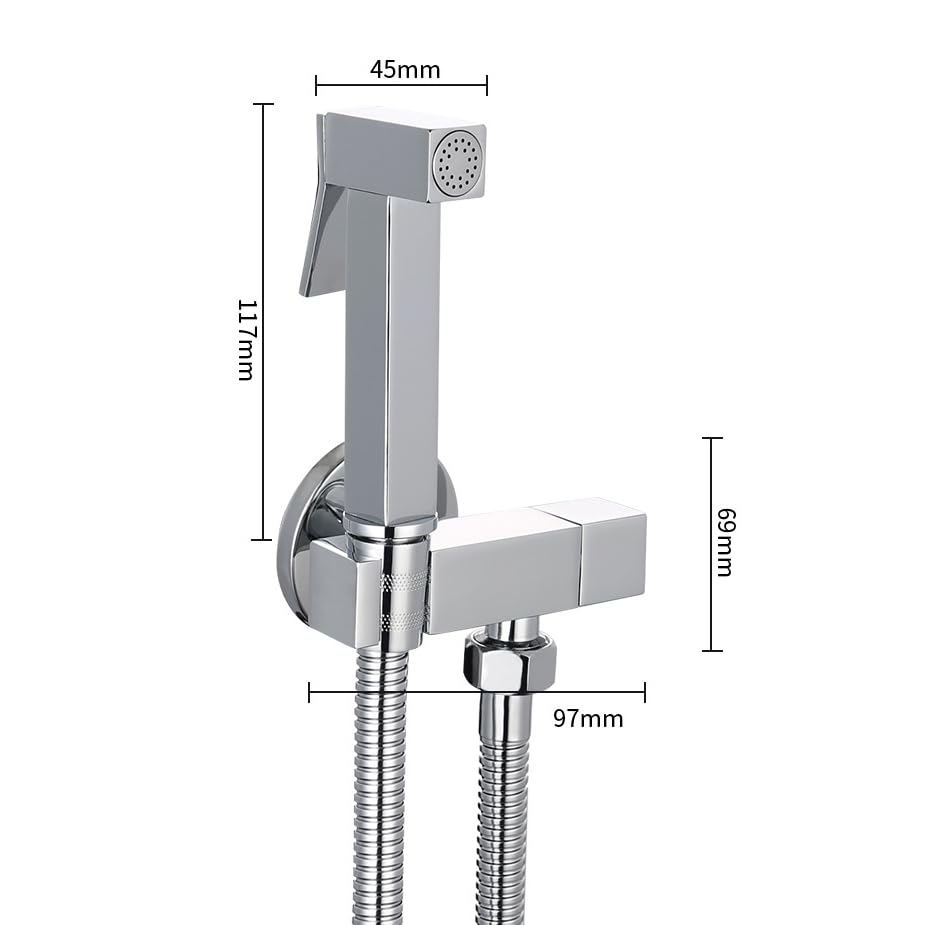 Doccetta Per Wc Bidet Doccetta Doccino Per Bidet Per Wc Doccia Per Lavandino Tutto In Rame cromo
