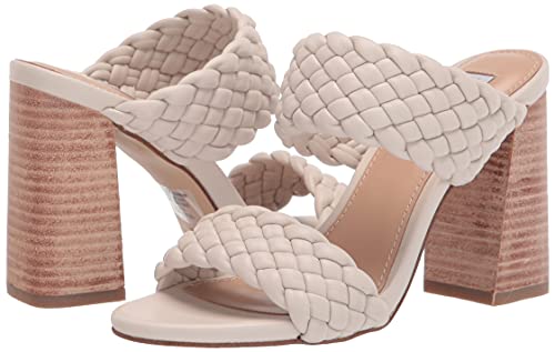 Steve Madden Women's Tielo Heeled Sandal, Bone, 9 #TOP6