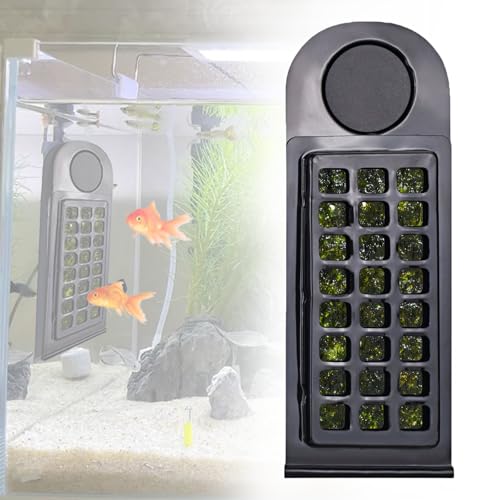 Image of Magnetic Aquarium Seaweed Clip & Feeder - Floating Nori Holder for Tangs, Marine & Freshwater Fish (1 Pc)