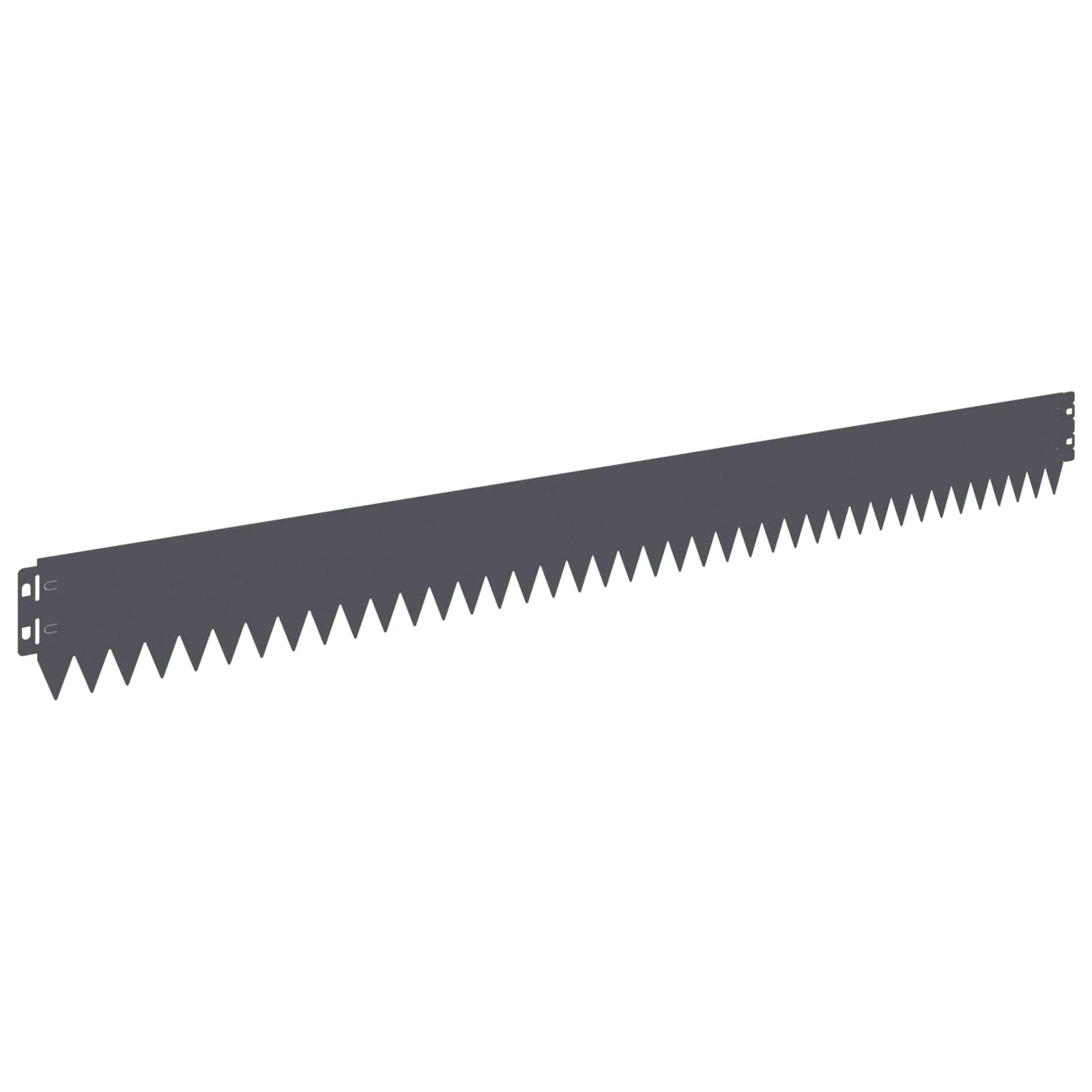 Krawędź trawnika 50 szt. 103 x 10 cm Stal | Do ogrodu, ścieżki, rabatu, odporna na warunki atmosferyczne, elastyczna instalacja