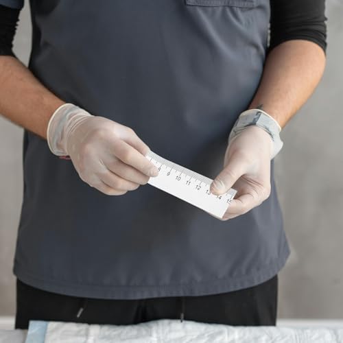 Cinta métrica desechable de papel 1 metro 100 piezas miniatura 5