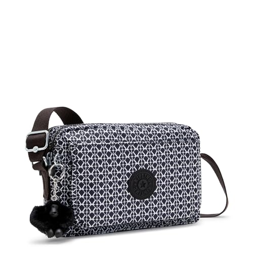 Image of Kipling Women's Abanu Medium Crossbody Bag, Lightweight, Adjustable Nylon Waist Pack with Multi-Compartment Zip Pockets