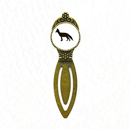 Marque-page rétro animal Black Fox pour ne plus corner vos livres