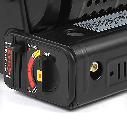 Campingheizung 1300W, Gasheizung mit elektronischer Zündung Heizstrahler für Camping – Bild 9