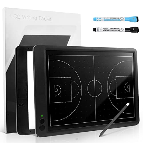Electronic Basketball Coach Board - Lcd Soccer Tactical Coaching Board With Stylus Pen For Football Coach Marker Training Writing Tablet（Lq01） #TOP22