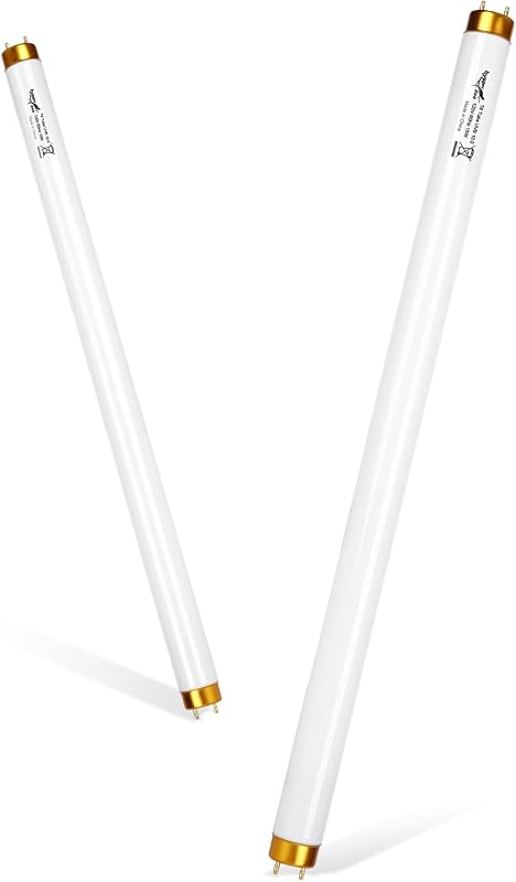 Lâmpada Tubular T8 UVB 10.0 para Répteis Hygger zoo, 15W, UVA/UVB, 45,72 cm, Pacote com 2