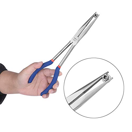 Wisepro Long Reach Pliers - 11 Inches Straight Long Needle Nose Pliers - For Narrow Spaces And Limited Areas #TOP5