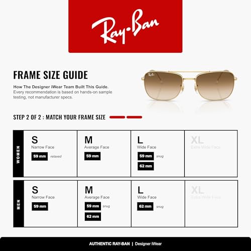 Image of Ray-Ban Unisex Rb3755 Rectangular Sunglasses