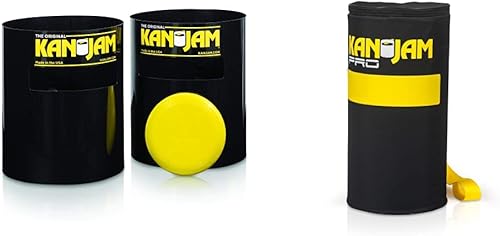 Kan Jam Juegos de lanzamiento de discos, versiones originales, iluminadas y profesionales, fabricados en Estados Unidos, para patio trasero, playa,