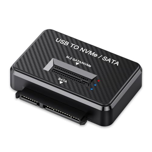 USB 3.0 USB-C a Dock Externo para SSD NVME y SATA miniatura 1