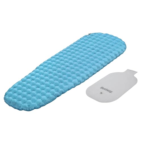 Bestway aufblasbare Single-XL-Isomatte AlpineLite für Mumienschlafsäcke 183 x 63,5 x 7,5 cm
