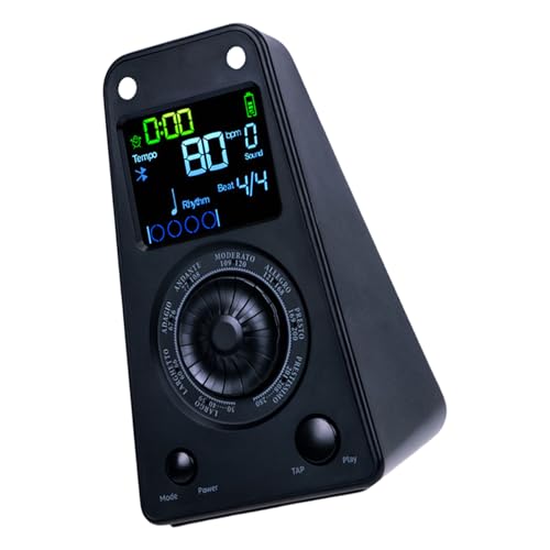 Métronome vibrant silencieux rechargeable en ABS pour violon et instruments