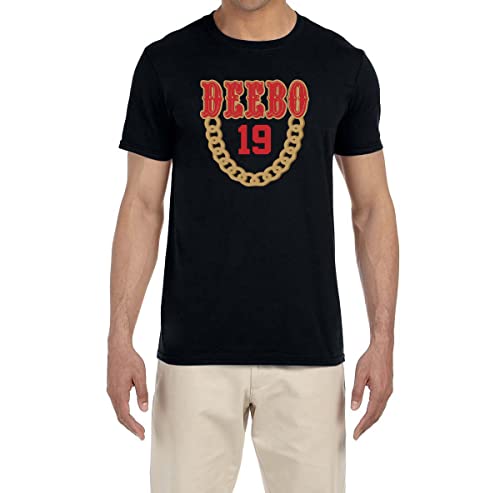 Black San Francisco Deebo Chain Logo T-Shirt