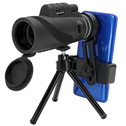 Monocular Telescope, View Wide Angle Zoom Lens 50X 60Mm Telescope, High Transparency Day And Night Vision Hd Monocular With Mobile Phone Clip & Tripod For Bird Watching Sights #TOP2