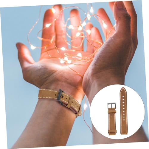 Correa de cuero para reloj de hombre y mujer universal 3