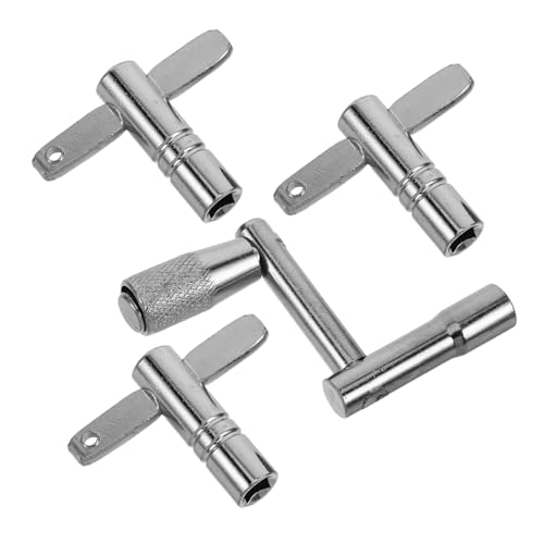 GOOHOCHY Drum Tuning Wrench 1 Set of Metal Drum Keys Drum Tuner Keychain High Tension Drum Key for Quick and Easy Drum Assembly