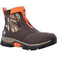 Muck Boots Men's Apex Mid Zip Performance Waterproof Ankle Boots, Light Brown, 9