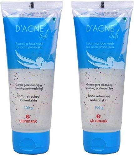 Glenmark D'Achne Soft Face Wash - Pack of 2