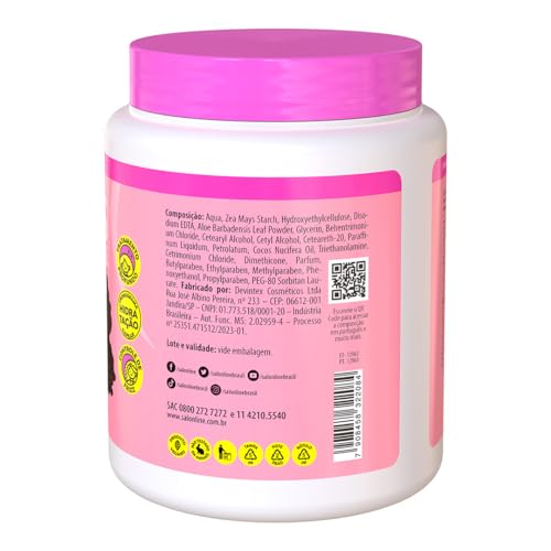 Salon Line, Creme para Pentear, SOS Cachos Kids, Hidratação 5 em 1, Vegano - Para Cabelos Ondulados,