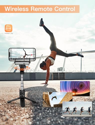 Hohem ISTEADY Q Gimbal Stabilizer For Smartphone, 2 Axis Selfie Stick Tripod With Face Tracking, 360° Rotation, 4 In 1 Portable Phone Tripod W/Extendable Stick For Iphone 14/Android Video Recording Hohem Isteady Q thumb #8
