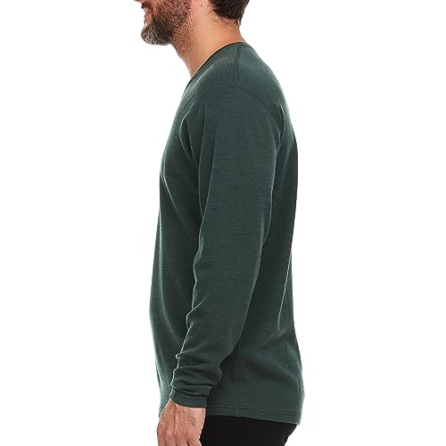 Men's Long Sleeve V-Neck - 100% Merino Wool Base Layer - Casual Shirt - Under Layer - Midlayer3
