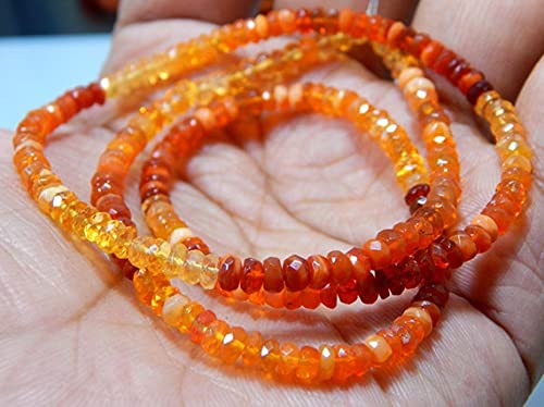 Opal du Mexique perles facettées de luxe pour créations joaillerie uniques