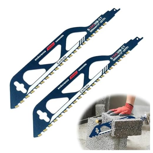 2Pcs Carbide Reciprocating Saw Blades compatible
