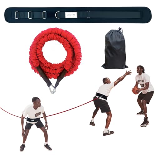 Zone Defense Resistance Band Belt Trainer Kit Improve Team Defense Speed
