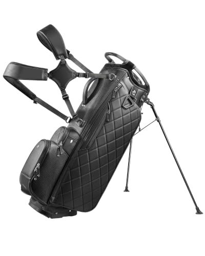 Findway PU Leather Golf Stand Bag