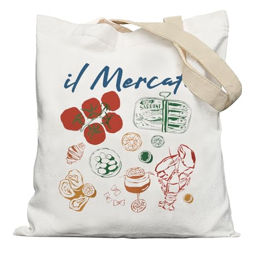 YeiHe Il Mercato Italian Market Tote Bag