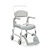 Produktbild Clean, Dusch-Toilettenrollstuhl grau, Sitzhöhe 47.5-60cm, Badehilfen