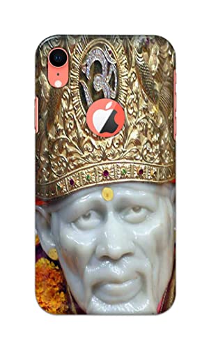 Image of PRINTFIDAA Sai Baba Lord Shiridi Great God Hinduism Hindu Religious Printed Designer Hard Case for Apple iPhone XR Logo (6.1 inch), A2105, A1984, A2107, A2108 Back Cover -(e) RPM1005