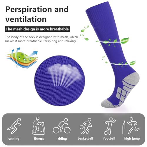 Youth Baseball Socks and Belt Toddler Softball T-Ball Athletic Combo Set for Boys Girls(2 Pairs of Socks & 1 Belt)3