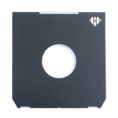 Planchette Copal Prontor 0 avec alésage précis pour obturateur Wista 4x5