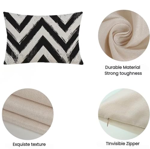Housse coussin avec fermeture invisible et imprimé double face - 7