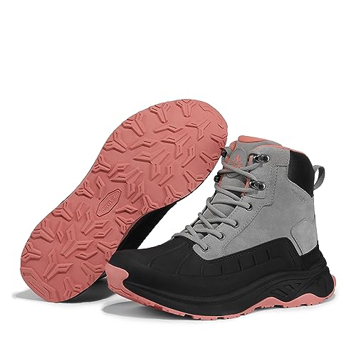 Image of NORTIV 8 Women's Waterproof Hiking Boots Outdoor Trekking Camping Trail Hiking Boots
