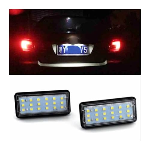 Luz de matrícula LED para Lexus sin error en cuadro soluciona parpadeo lado derecho 7