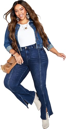 Women's Ebony High Rise Flare Jean
