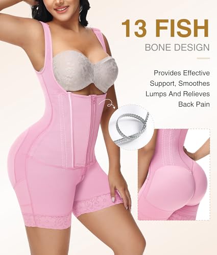 Image of M MYODRESS Fajas Colombianas Moldeadoras Shapewear Tummy Control Body Shaper Girdles Post Surgery Compression Garment