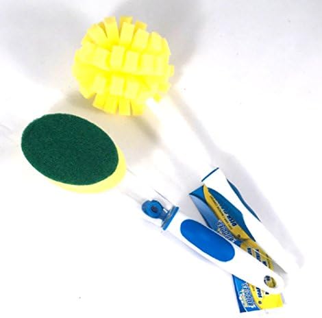 Soap Dispensing Brush And Dish Cleaner Bundle image 4