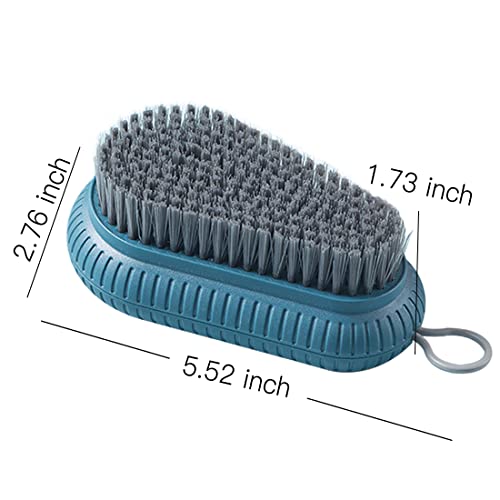 Heavy Duty Large Nail Brush Fingernail Scrub Brush - Hand And Nail Cleaning Brush For Men & Mechanics - Durable Stiff Bristles Nail Scrub Brush, 1 Pcs Blue #TOP6