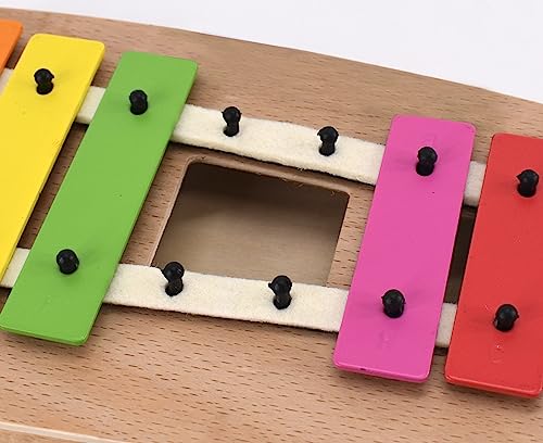 Voggenreiter Voggy’s großes Glockenspiel – Tonumfang: C3-F4 Zusatztöne F# und B die ideale Wahl für die musikalische Früherziehung! Jede Klangplatte ist gestimmt!