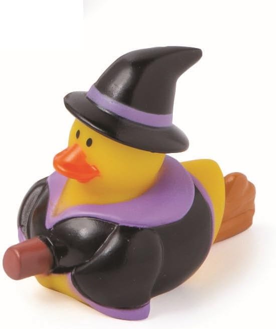 Miniatura 7 de Patos de goma de Halloween Witchcraft  2.5 pulgadas (12 piezas) patitos de vinilo en diseños únicos y espeluznantes  Perfecto para decoraciones,