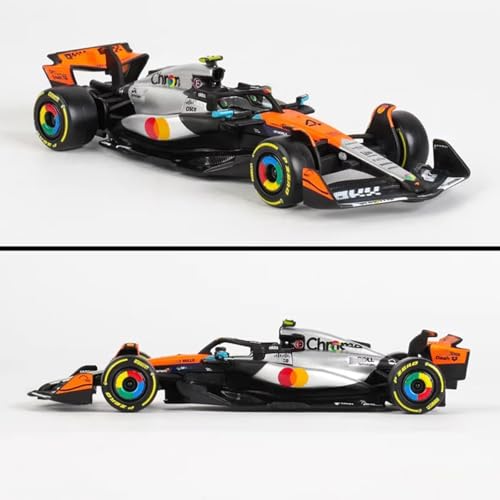 Modelo a escala 1:43 MCL39#4 F1 British GP Silverstone miniatura 2
