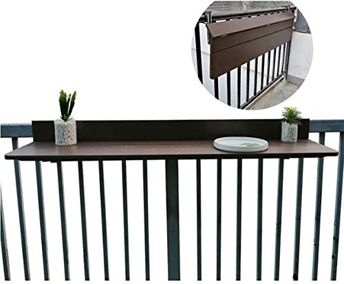 Table suspendue de balcon pour aménager les petits espaces extérieurs - 3