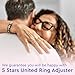Ring Sizers for Loose Rings - 8 Easy-Clip Ring Adjusters and 6 Coil Adjusters - Ring Guards for Women and Men