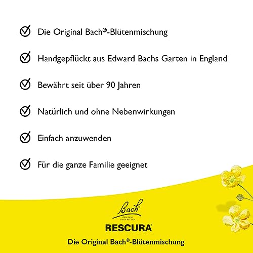Bach RESCURA Kids Night Bachblüten Tropfen I 10 ml I Bachblütenmischung für Kinder für die Nacht I ehemals Rescue das Original