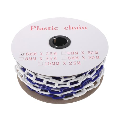 Chaîne plastique pour cônes de sécurité et barrière extérieure de trafic MAGICLULU